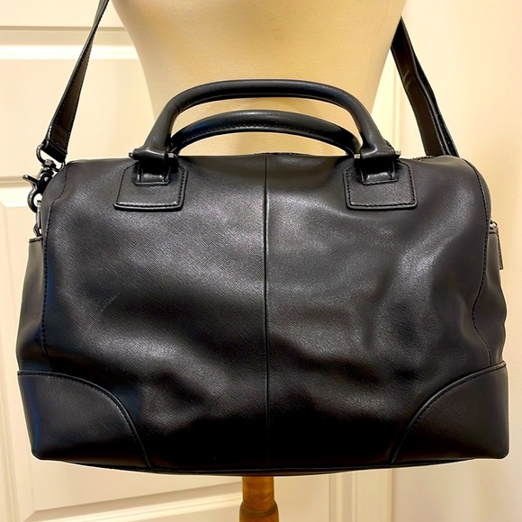 Tory Burch Robinson Middy Satchel Bowler - Picture 4 of 12